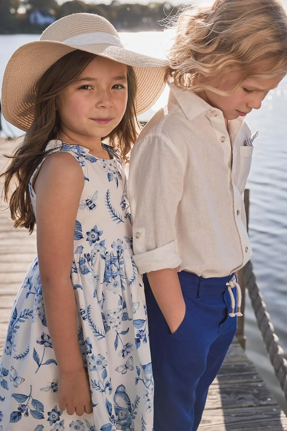 پیراهن آستین بلند دکمه دار پسرانه