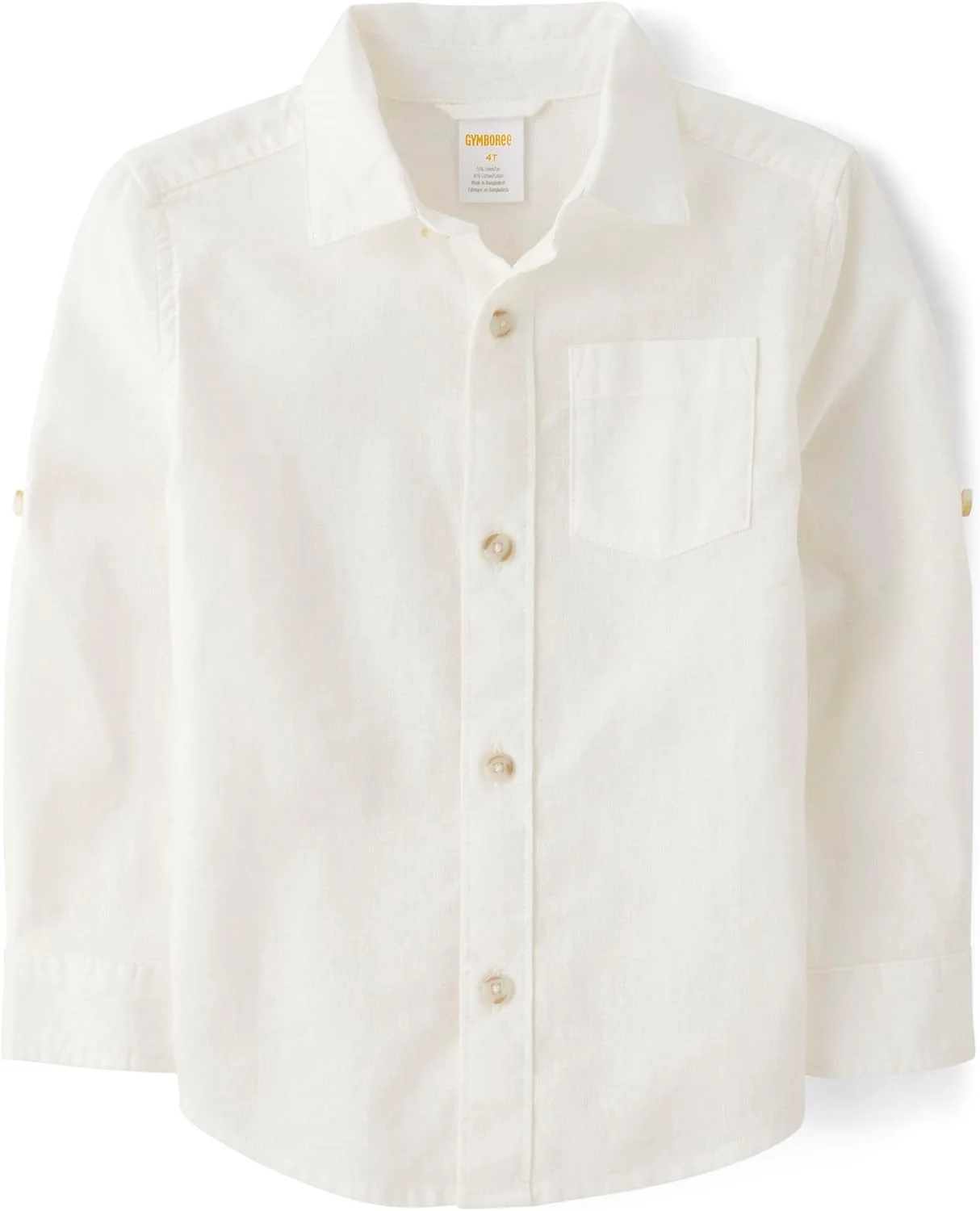 پیراهن آستین بلند دکمه دار پسرانه