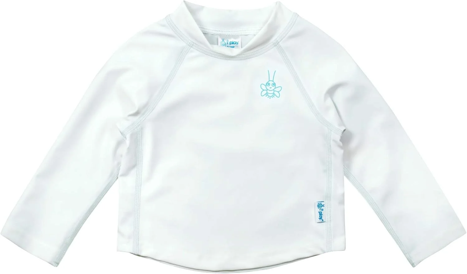 لباس آستین بلند محافظ پوست کودک گرین اسپراوتس آی پلی (4 سال، نوپا، سفید)