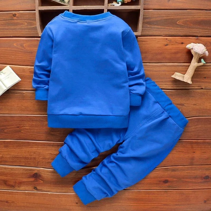 ست بلوز آستین بلند و شلوار پسرانه گوگو گاگا، نارنجی (۲-۳ سال)