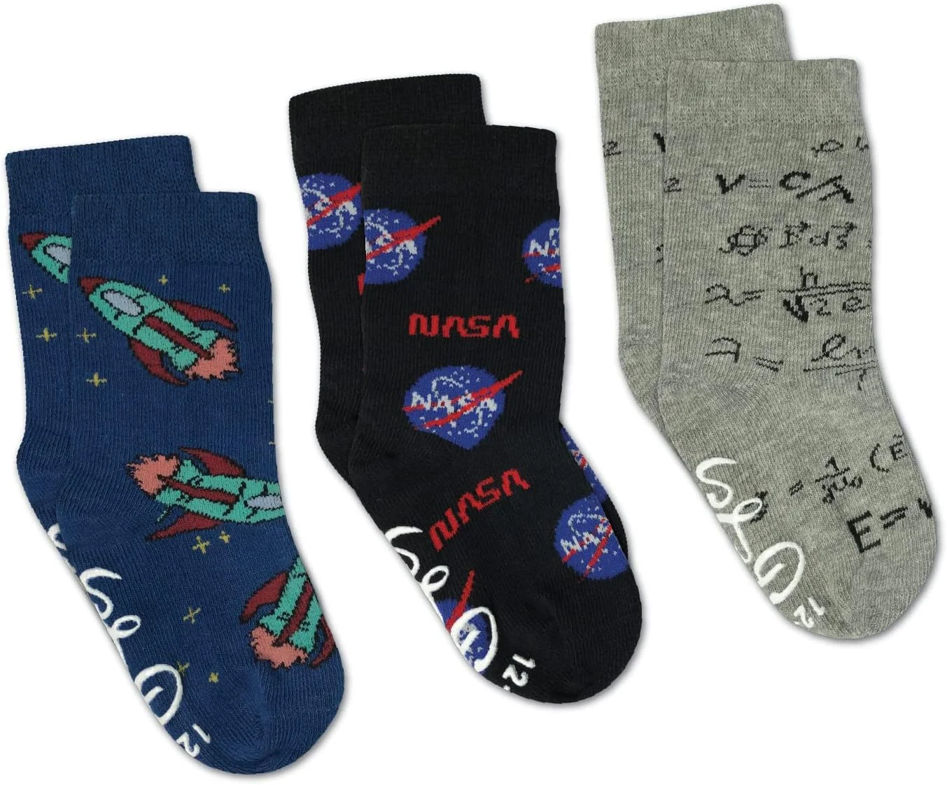 جوراب های فانتزی، رنگارنگ و سرگرم کننده کودکانه، بسته 3 عددی، مناسب سنین 0 تا 10 سال