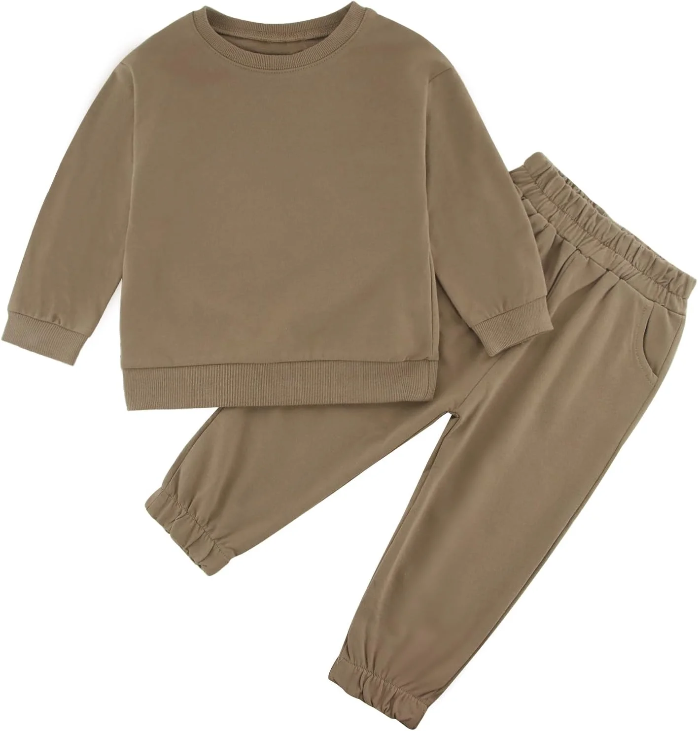 ست بلوز آستین بلند و شلوار راحتی نوزادی و نوپایی