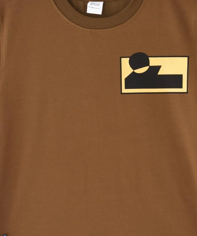 ست تی شرت آستین کوتاه و شلوار کاپری پسرانه