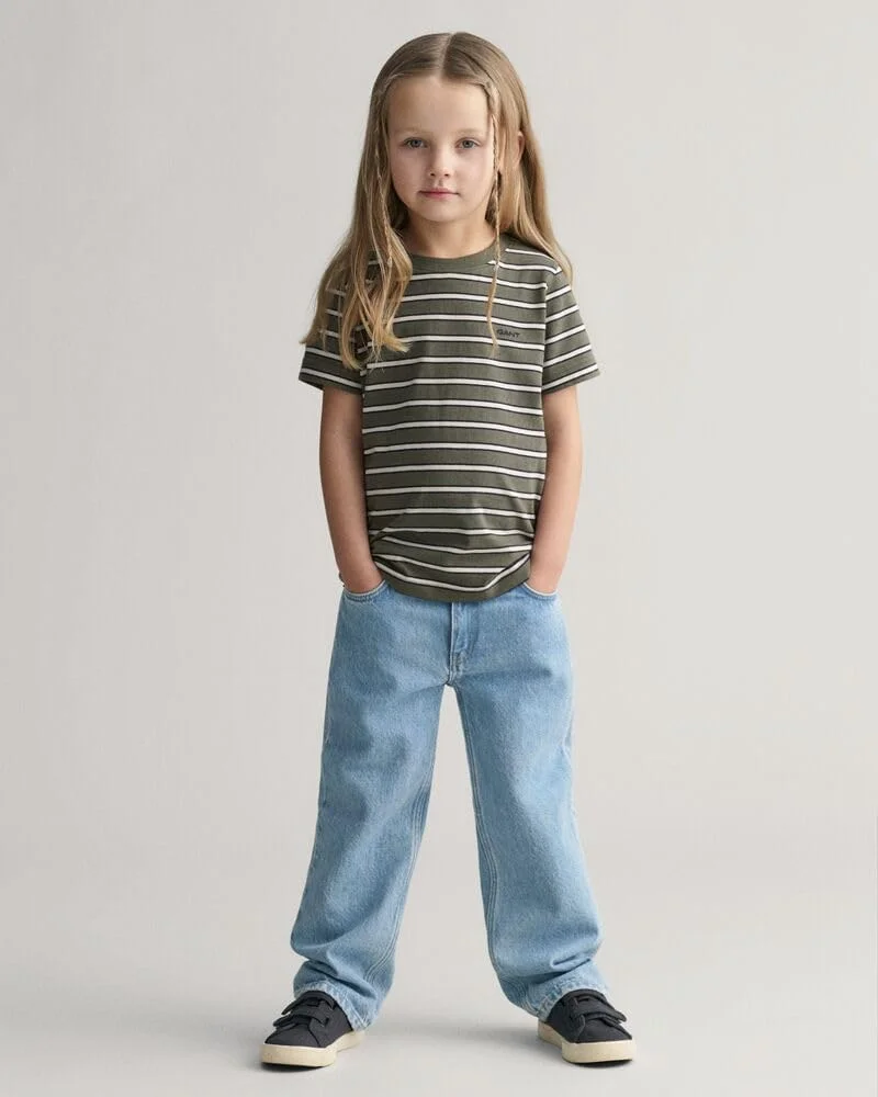 تی شرت راه راه پسرانه بچه گانه GANT