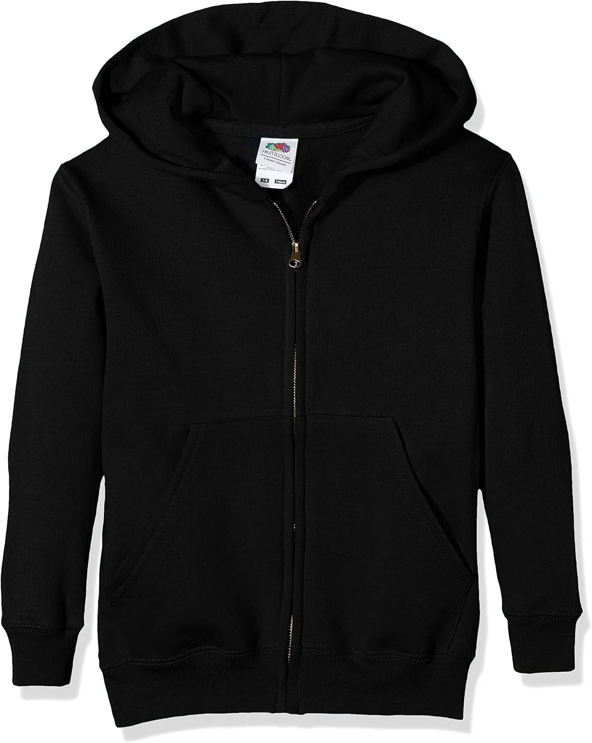 ژاکت کلاه دار کلاسیک زیپ دار بچه گانه Fruit Of The Loom
