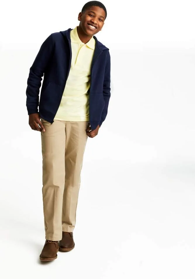 شلوار پسرانه فرنچ تست، کمر قابل تنظیم، مدل راحت