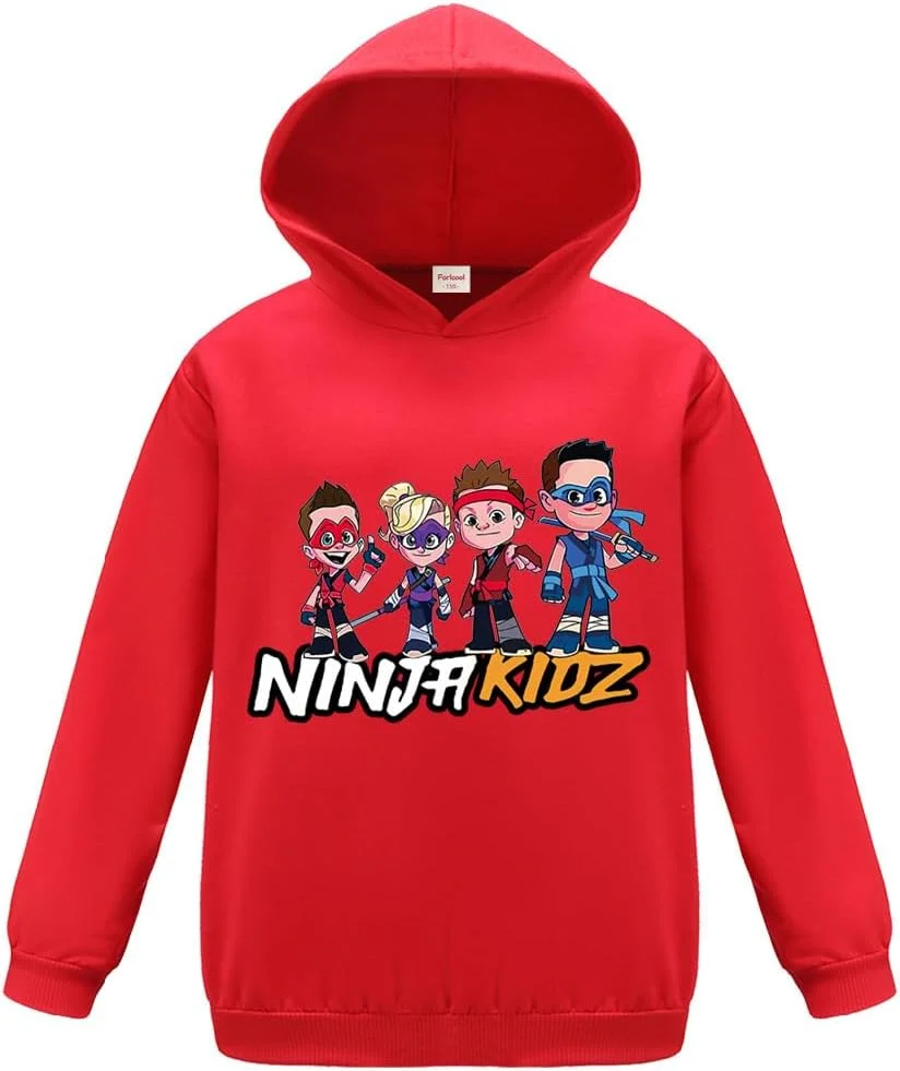 Forlcool لباس ورزشی بچه گانه، هودی کارتونی و شلوار، ست 2 تکه