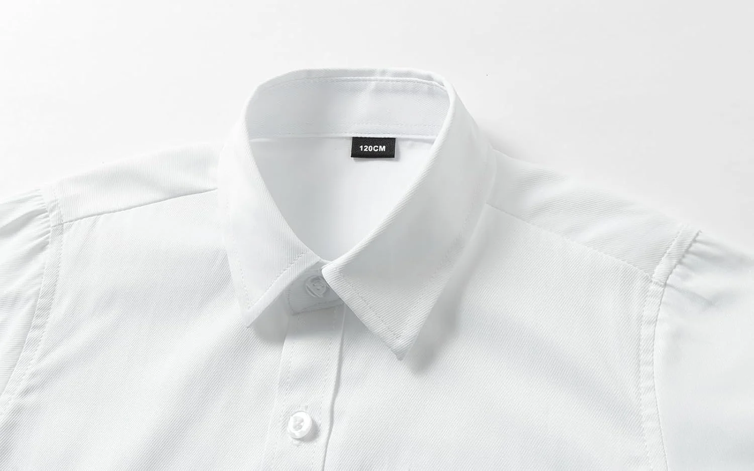 پیراهن آستین کوتاه دکمه دار سفید پسرانه FastRockee با جیب سینه و بافت چروک سایز 5T-16Y