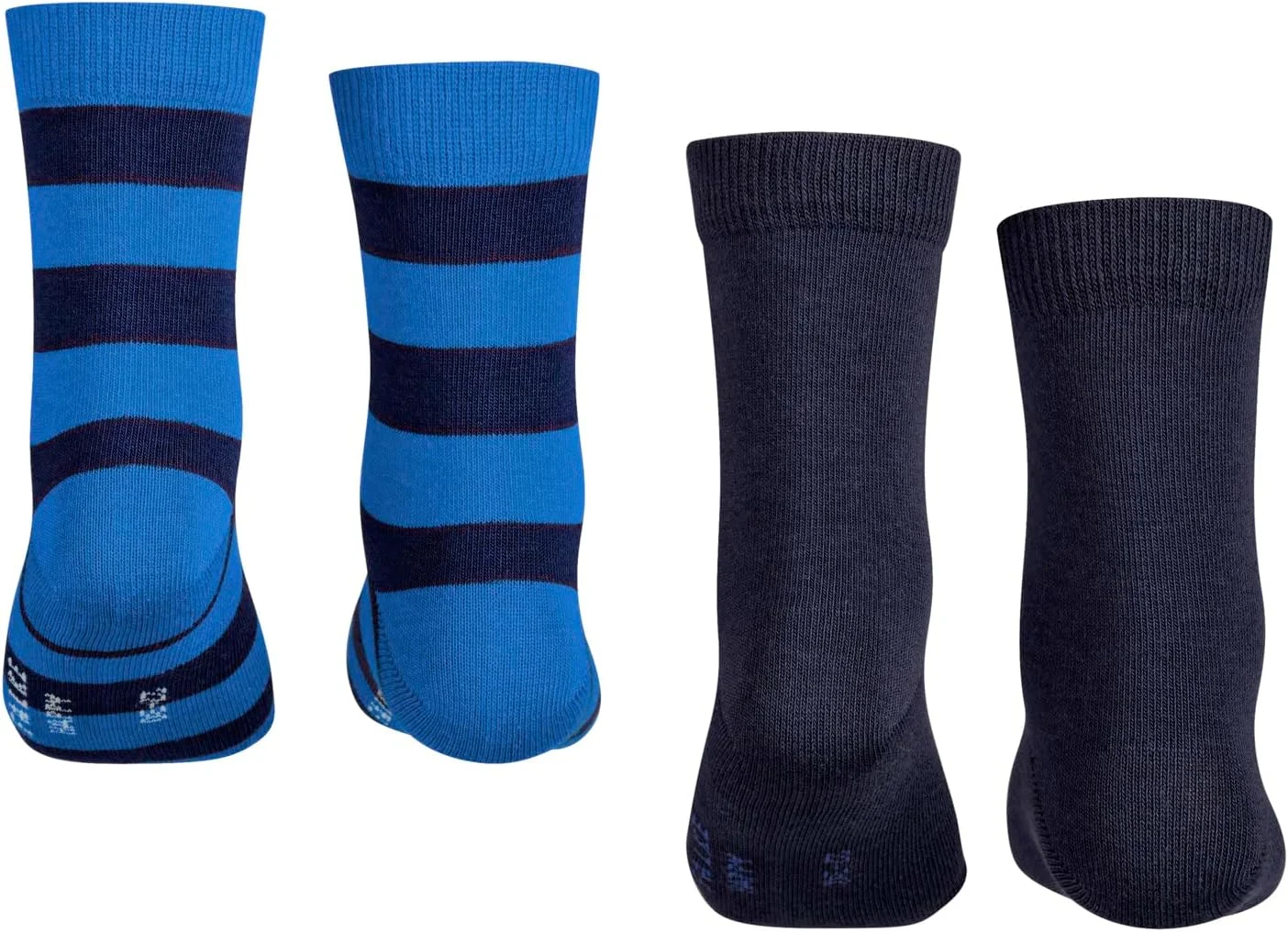 جوراب ساق کوتاه راه راه شاد فالکه (دو جفتی) مناسب کودکان