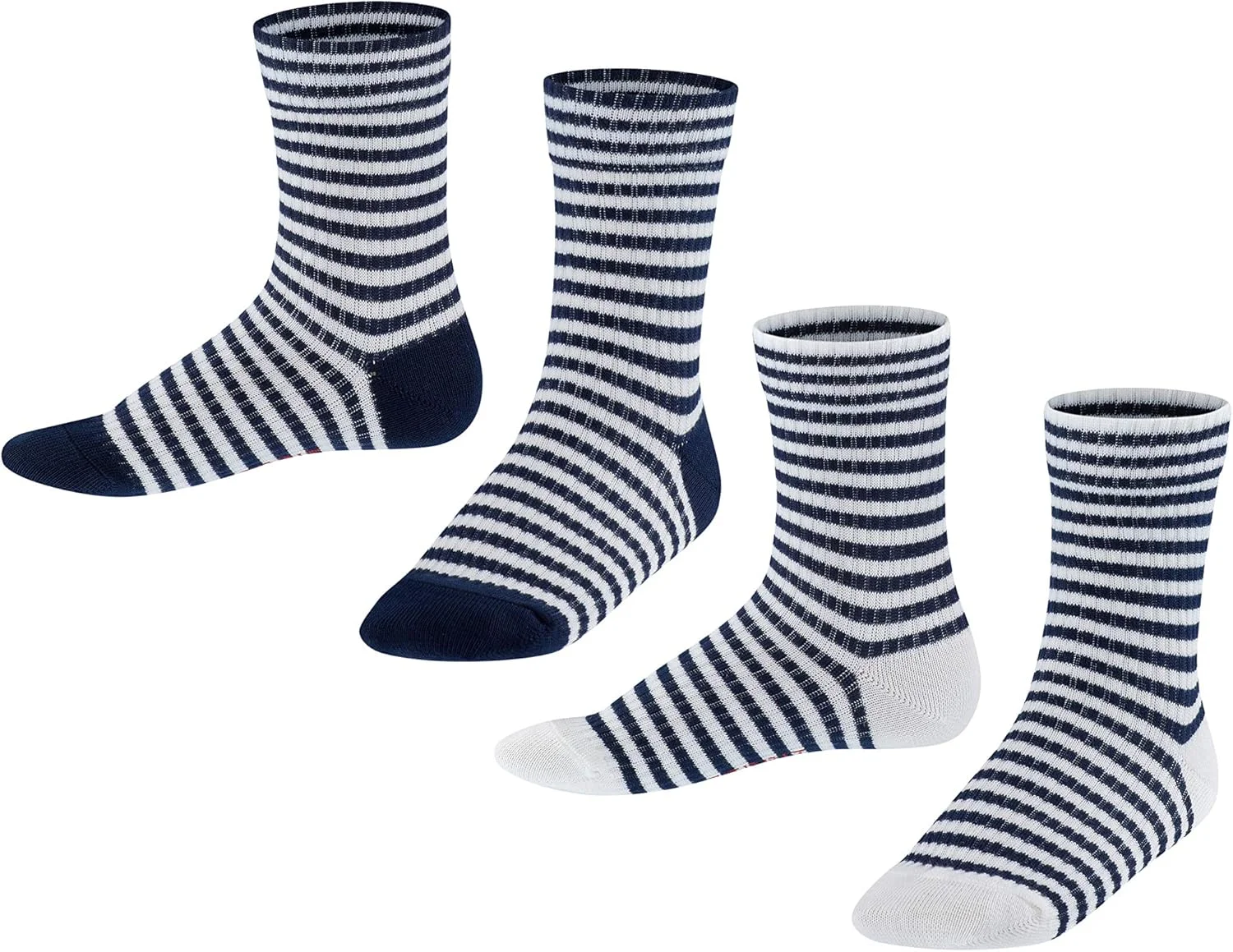 جوراب های راه راه ورزشی دو عددی بچگانه فالکه جوراب های راه راه ورزشی دو عددی بچگانه فالکه