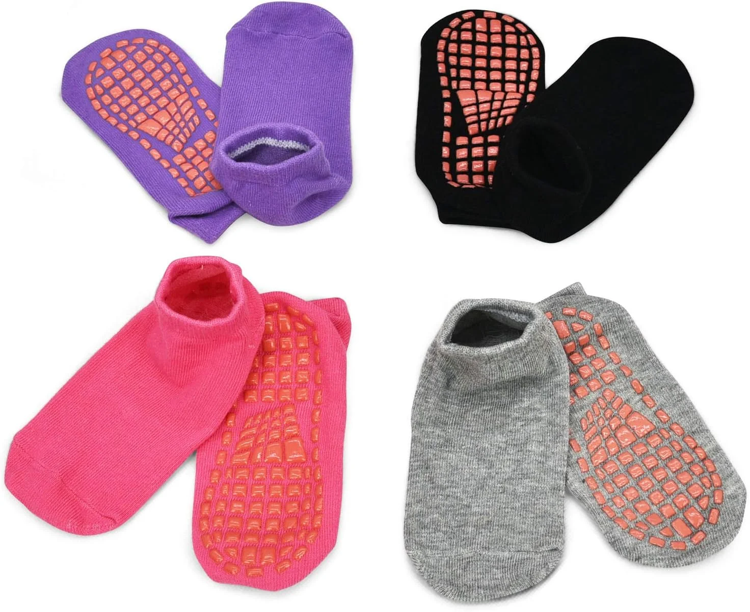 جوراب های ضد لغزش بچه گانه ELUTONG، جوراب های گیره دار سرسره ترامپولین کودکان برای نوجوانان