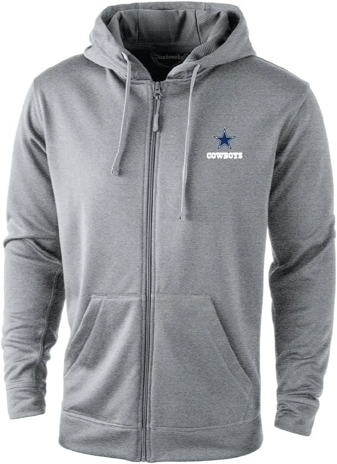 هودی پلار زیپ‌دار ورزشی Dunbrooke Apparel NFL Trophy