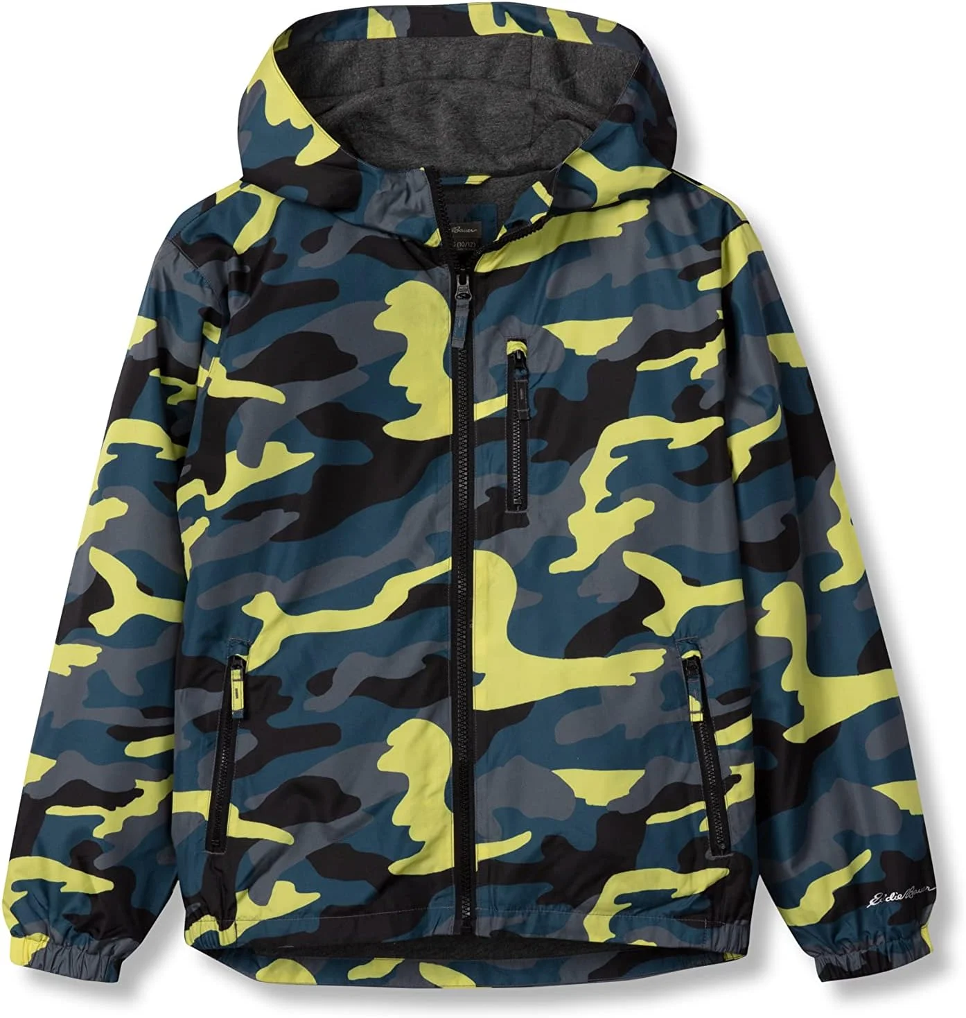 کت بچگانه ادی باور - بادگیر کلاه دار مقاوم در برابر آب و هوا برای پسران و دختران (سایز: XXS-XL)