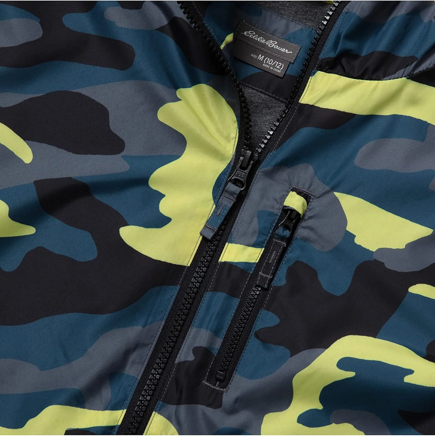 کت بچگانه ادی باور - بادگیر کلاه دار مقاوم در برابر آب و هوا برای پسران و دختران (سایز: XXS-XL)