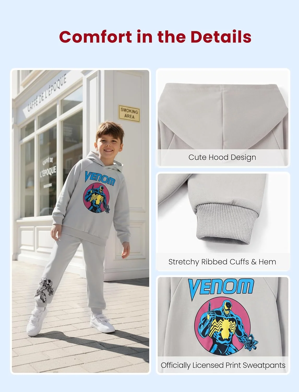 ست هودی و شلوار جاگر پسرانه دیزنی مارول مرد عنکبوتی میکی داستان اسباب بازی ماشین ها لباس راحتی ست ست 2-9 سال