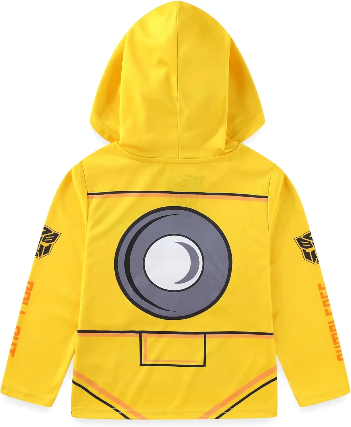 تی شرت آستین بلند کلاه دار پسرانه ترنسفورمرز بامبلبی برای بچه های بزرگ