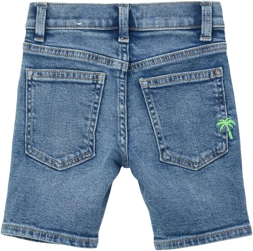 شلوارک جین پسرانه، مدل برد، فیت اسلیم