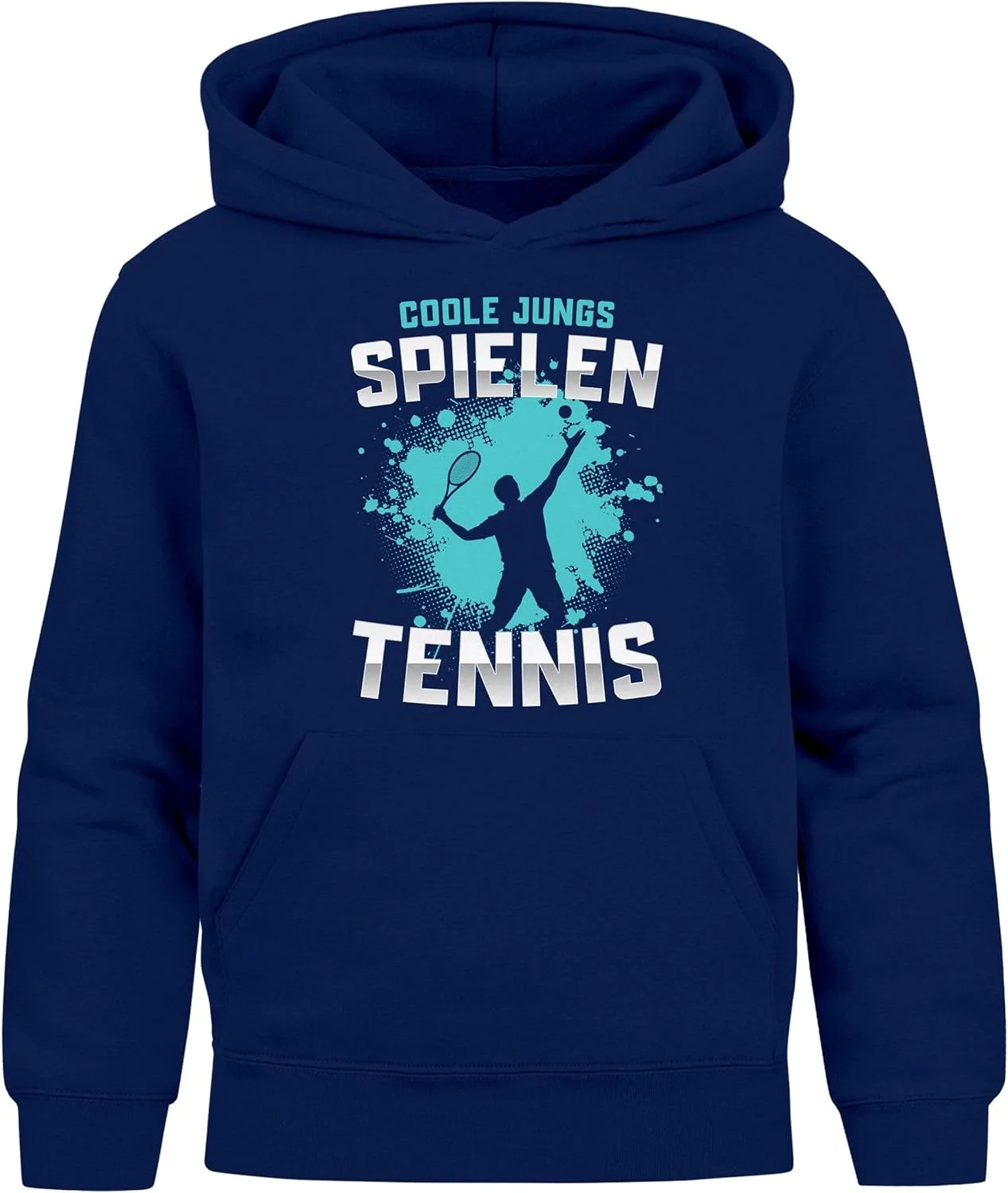 هودی پسرانه Moonworks طرح تنیس، مناسب ورزش و سرگرمی، هدیه ای جذاب برای پسران تنیس باز