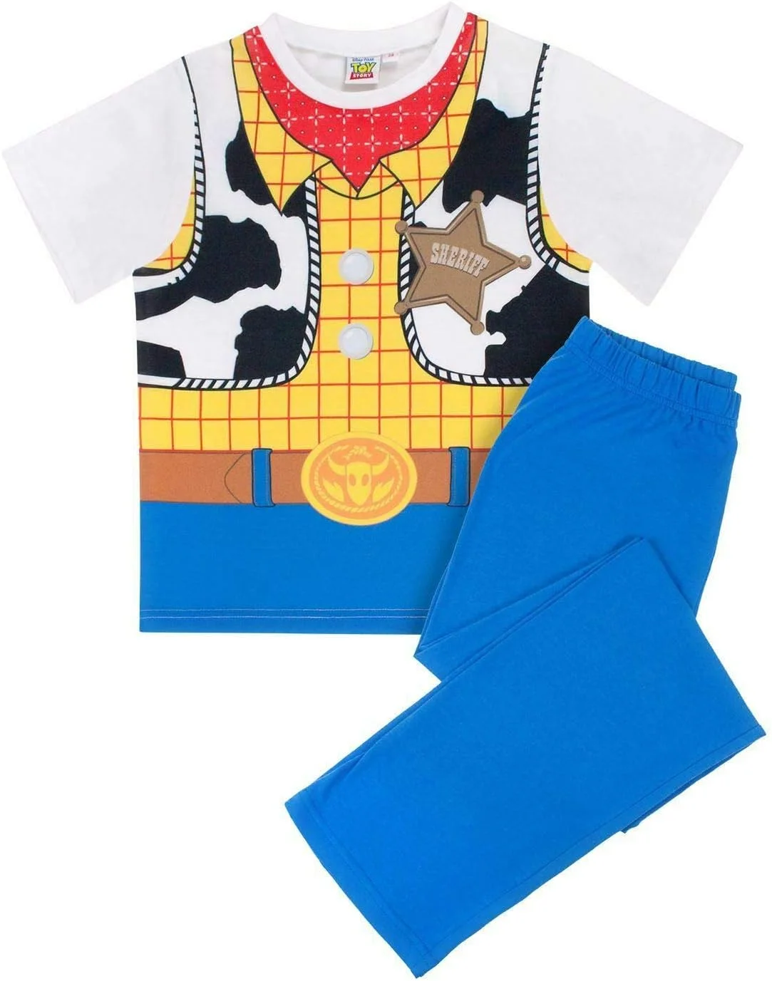 لباس خواب داستان اسباب بازی دیزنی برای پسران و دختران | ست لباس شب شخصیت وودی برای کودکان | محصول تجاری فیلم