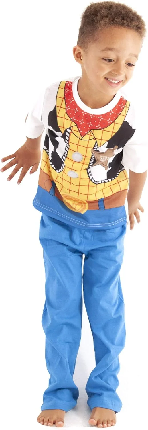 لباس خواب داستان اسباب بازی دیزنی برای پسران و دختران | ست لباس شب شخصیت وودی برای کودکان | محصول تجاری فیلم