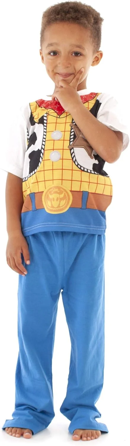 لباس خواب داستان اسباب بازی دیزنی برای پسران و دختران | ست لباس شب شخصیت وودی برای کودکان | محصول تجاری فیلم