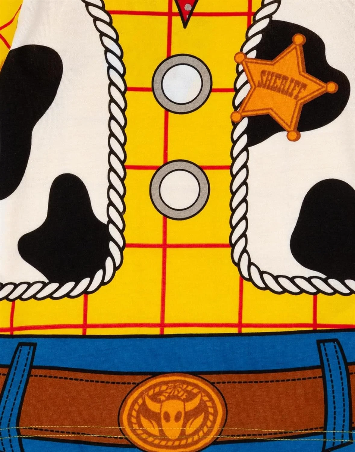 ست لباس خواب پسرانه با طرح وودی از داستان اسباب بازی ها | تیشرت و شلوارک با طرح کلانتر وودی | محصول رسمی داستان اسباب بازی ها | هدیه ای ایده آل برای استراحت