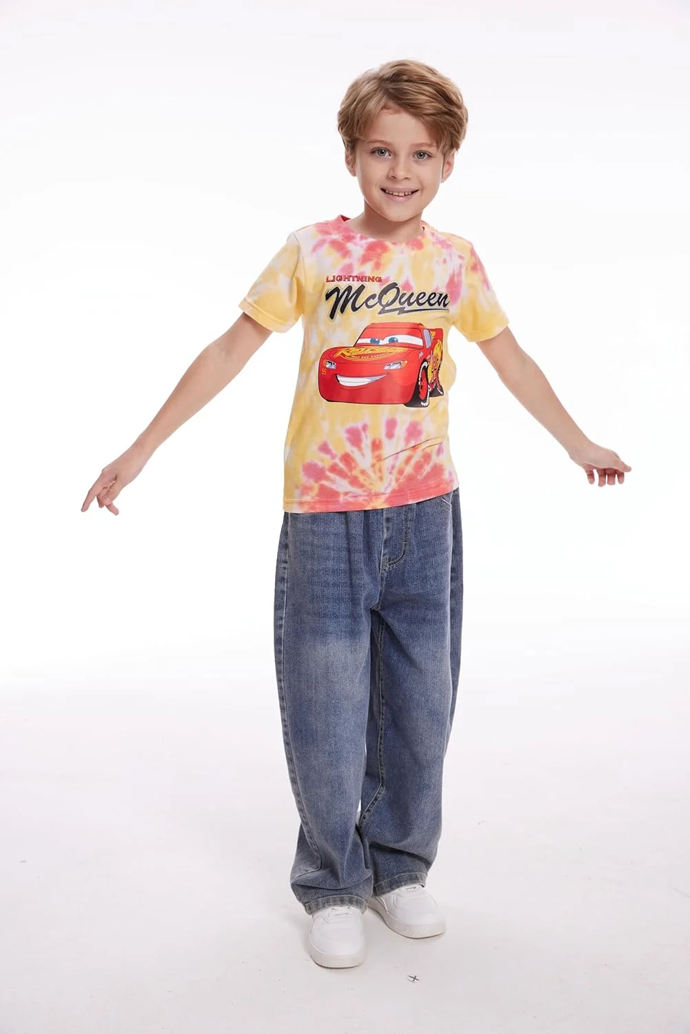 تی‌شرت آستین کوتاه 3 عددی پسرانه دیزنی کارز برای کودکان نوپا و بزرگ