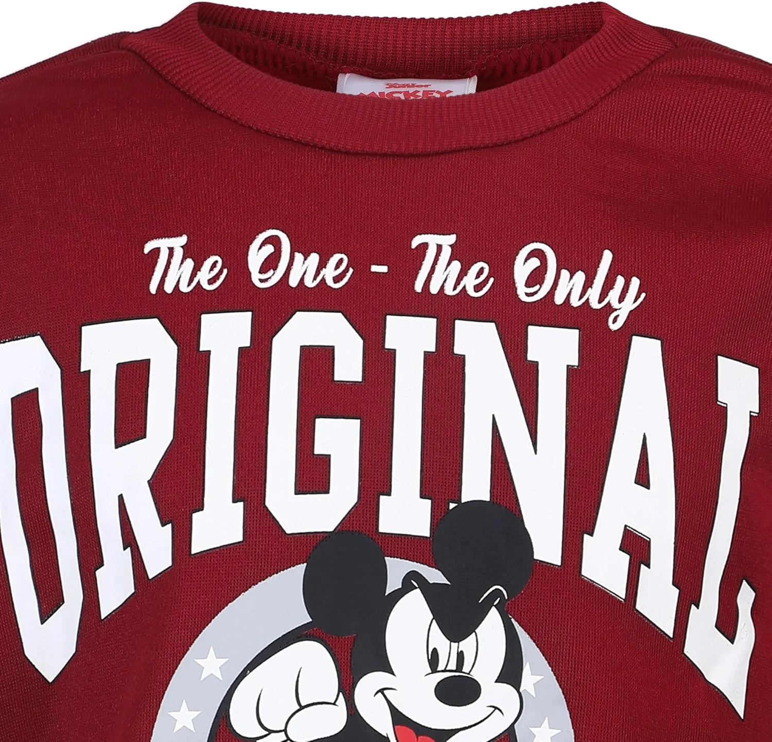 ست سویشرت و شلوار دو تکه پسرانه دیزنی میکی موس برای کودکان نوپا و بچه های بزرگ - قرمز