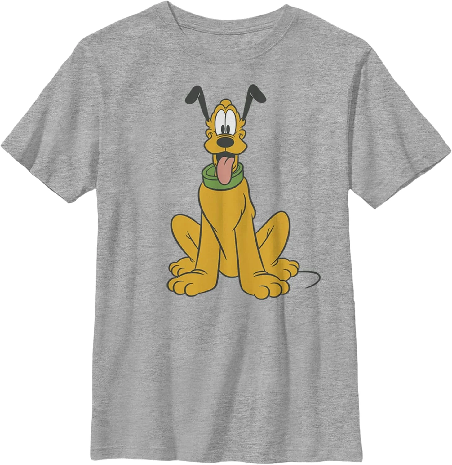 تی شرت پسرانه ملانژ با طرح پلوتو از شخصیت های دیزنی