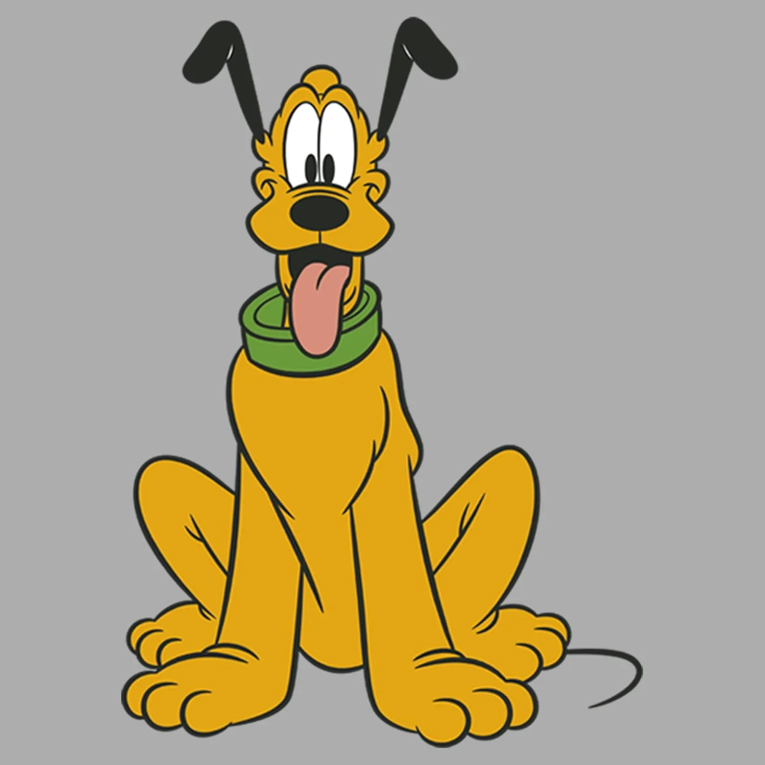 تی شرت پسرانه ملانژ با طرح پلوتو از شخصیت های دیزنی