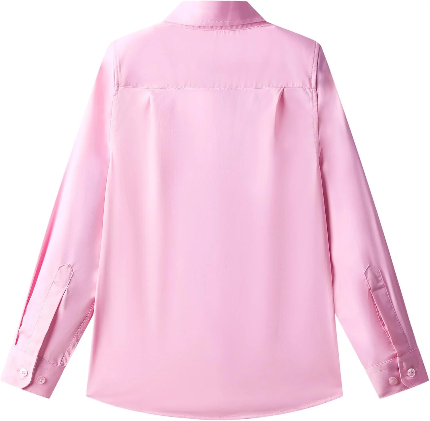 پیراهن آستین بلند مدرسه پسرانه با بافت یکنواخت