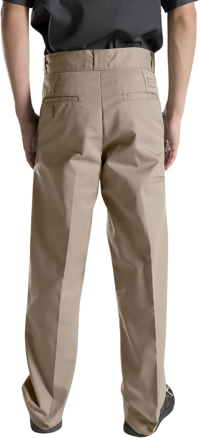 شلوار پسرانه دیکیز مدل QP0200 با کمر انعطاف پذیر و زانوهای تقویت شده