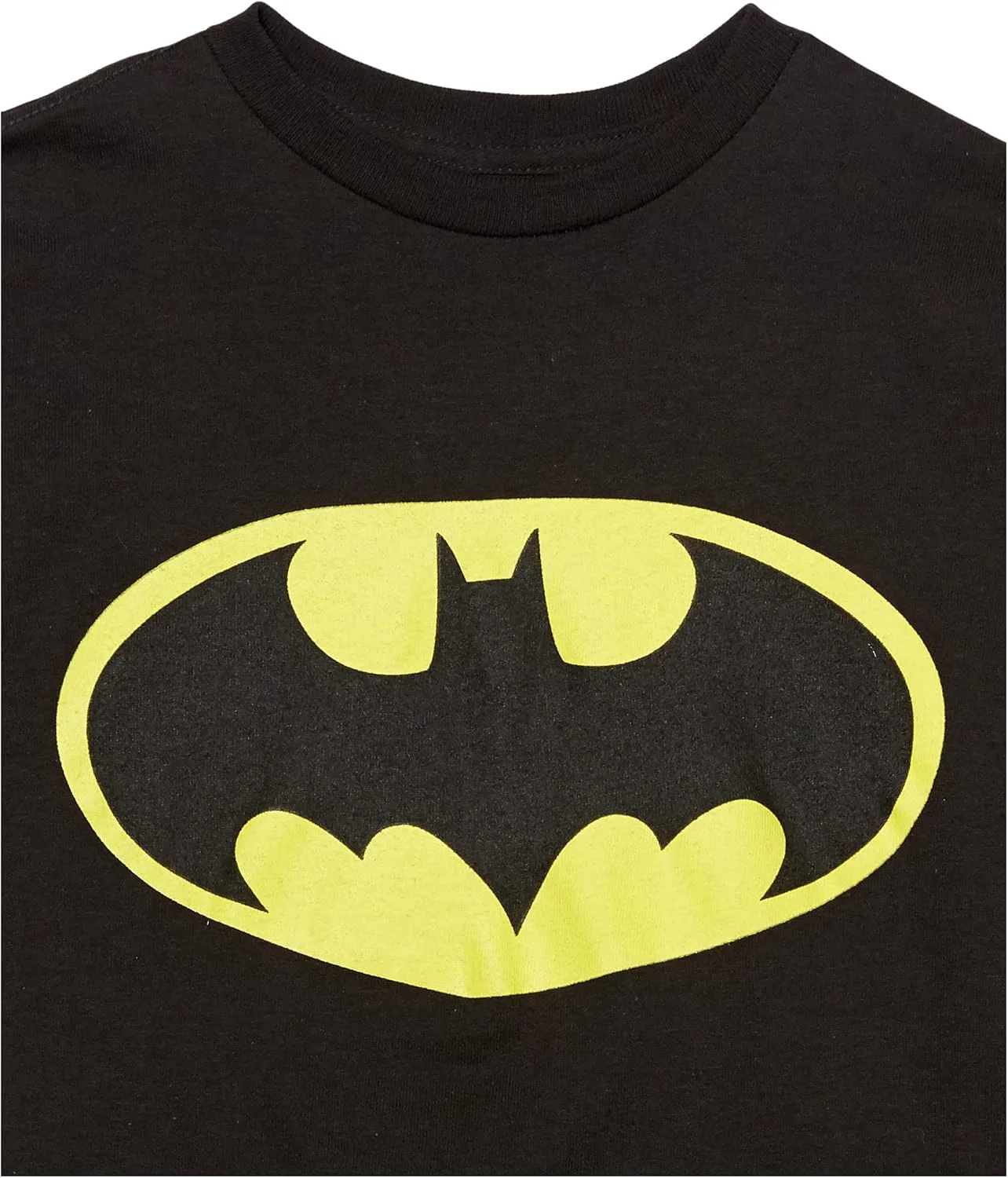 تی‌شرت‌های طرح‌دار سه عددی کودکانه دی‌سی کامیکس با طرح‌های بتمن، سوپرمن و فلش، مشکی/آبی/قرمز، سایز ۸