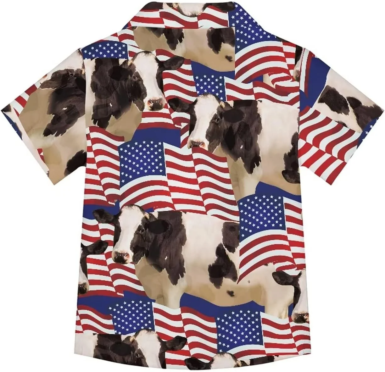 پیراهن دکمه دار پسرانه طرح هاوایی مناسب ساحل و تابستان