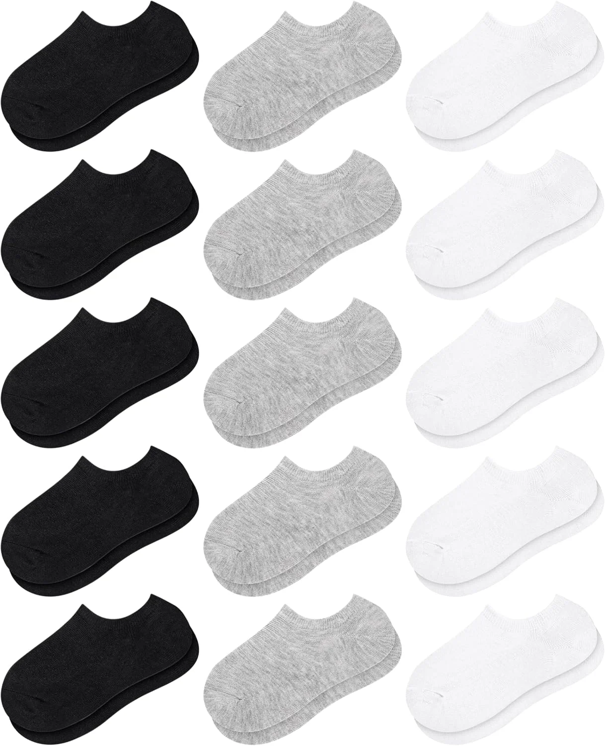 جوراب مچی بچگانه کورابی، 15 جفت، ضد لغزش، طرح ساده