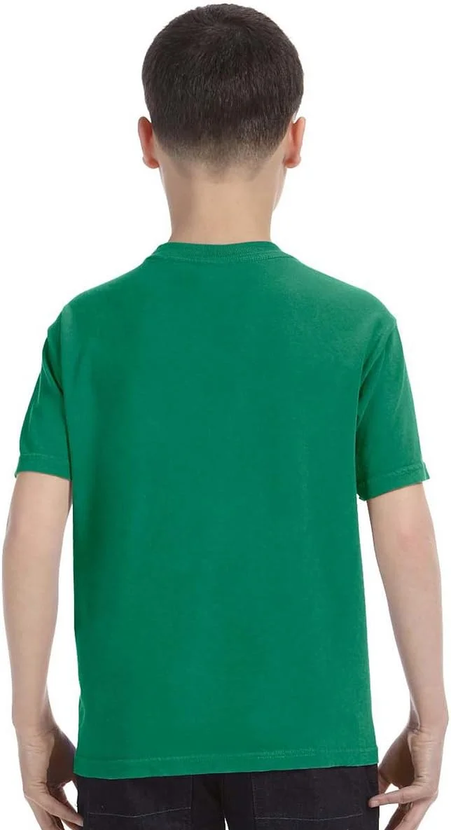 تی‌شرت پسرانه رنگی راحت 9018، تهیه شده از پنبه رینگ‌اسپون