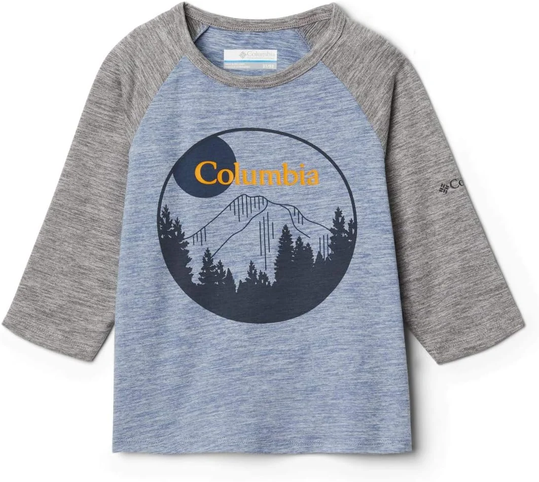 تی شرت آستین سه ربع بچه گانه کلمبیا مدل Outdoor Elements