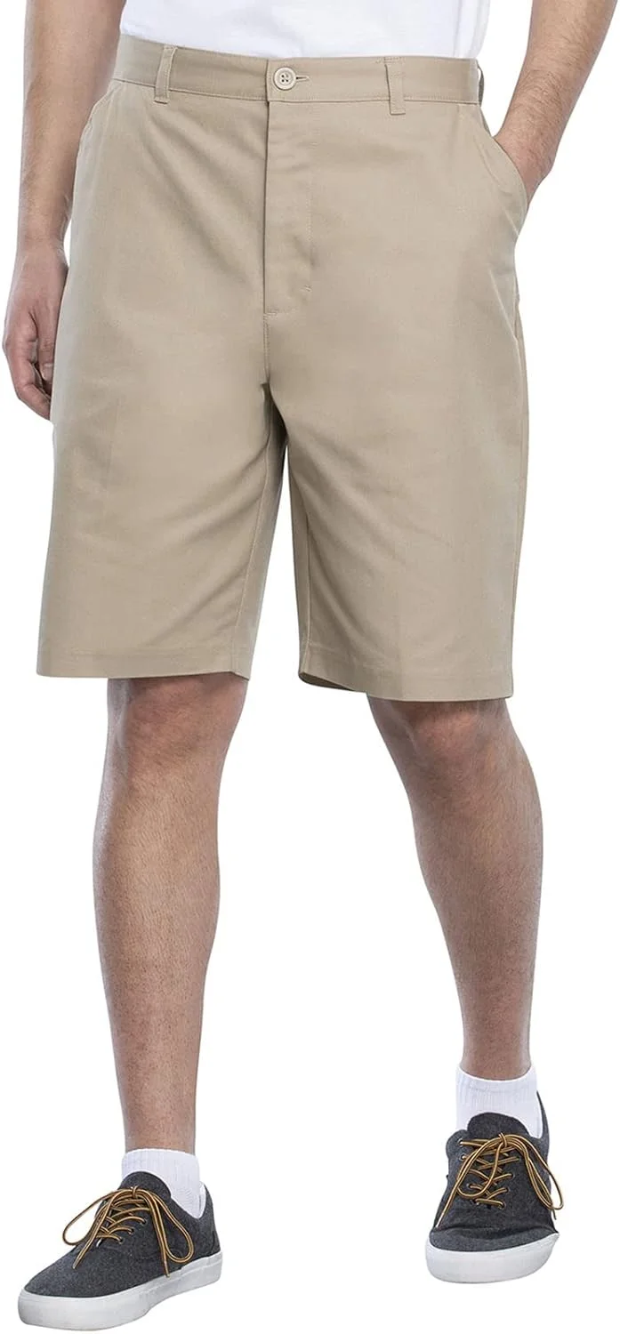 شلوارک پسرانه فرم مدرسه، مدل جلوی صاف