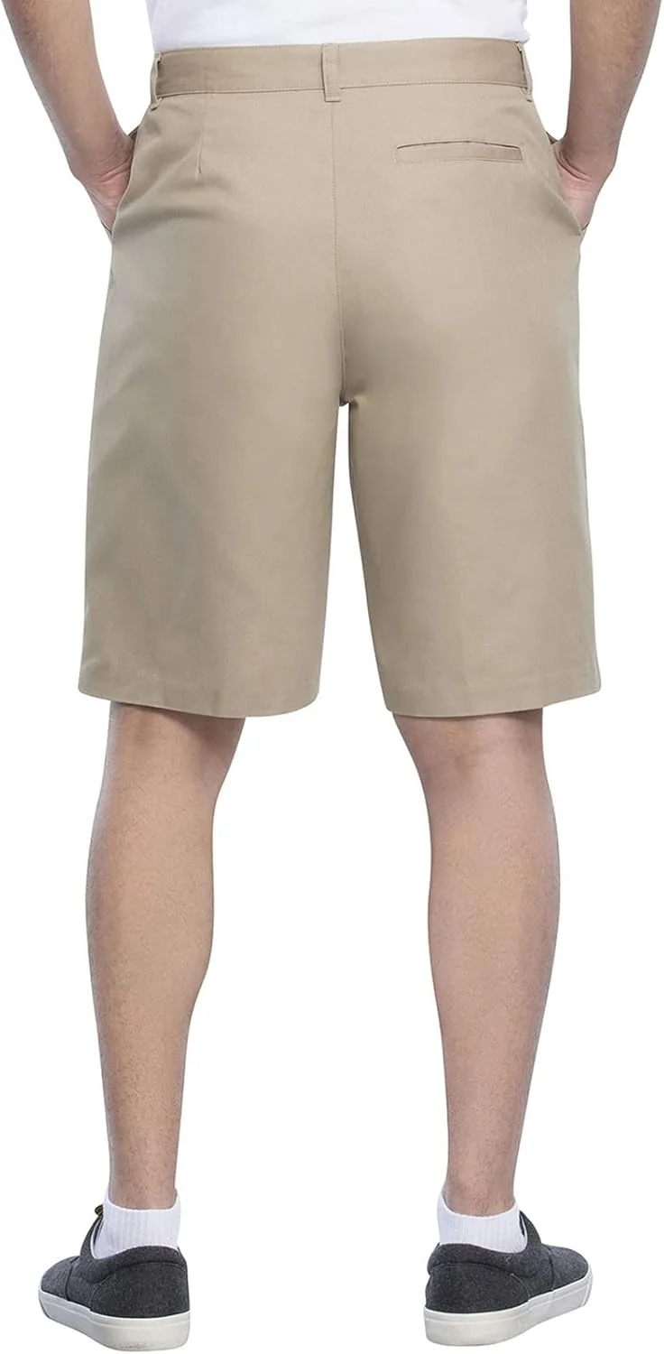 شلوارک پسرانه فرم مدرسه، مدل جلوی صاف