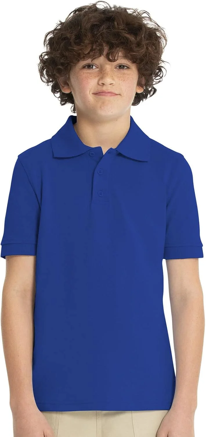 لباس فرم مدرسه، تیشرت پولو آستین کوتاه مناسب کودکان و نوجوانان