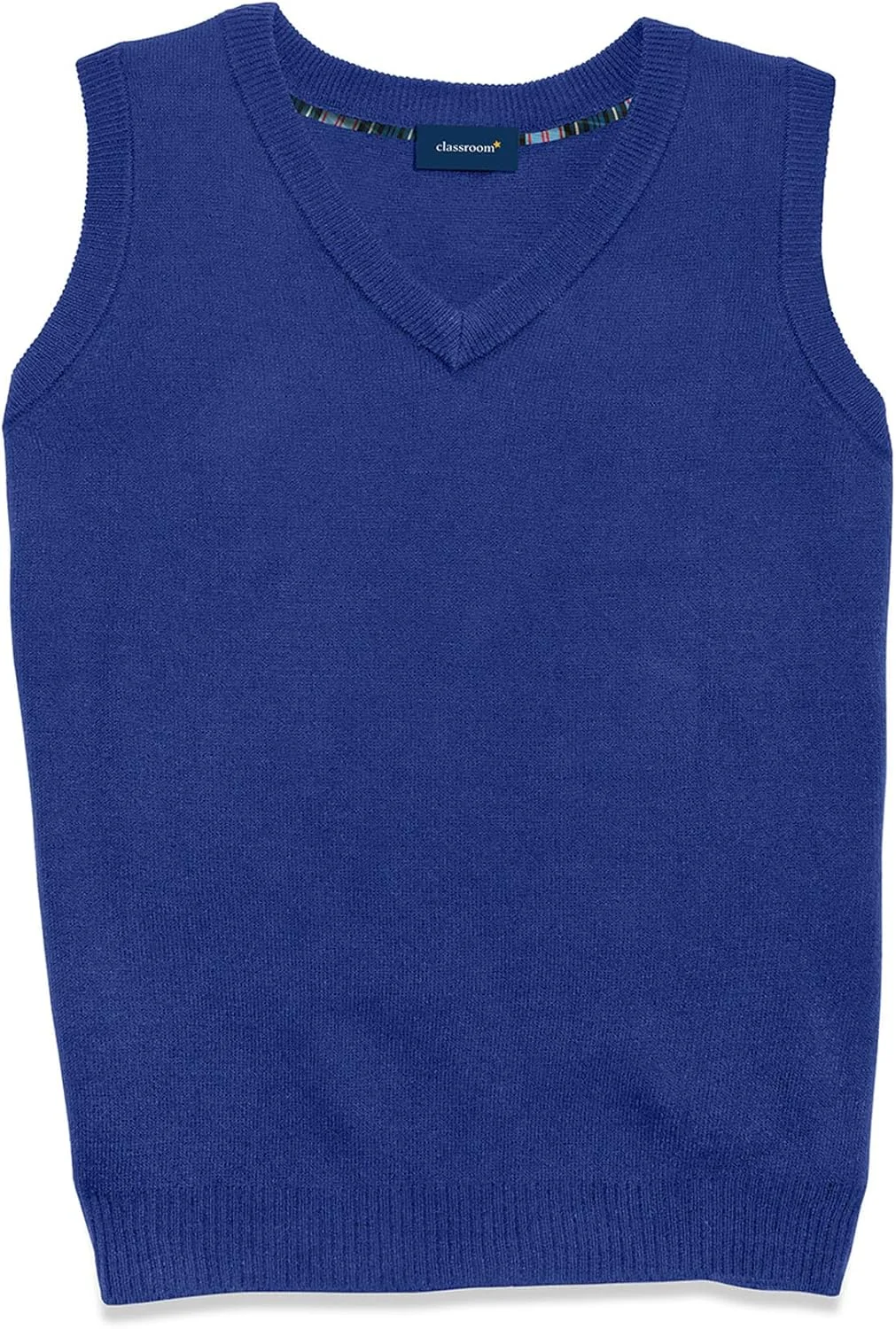 جلیقه بافتنی یقه هفت بدون جنسیت مناسب لباس فرم مدرسه