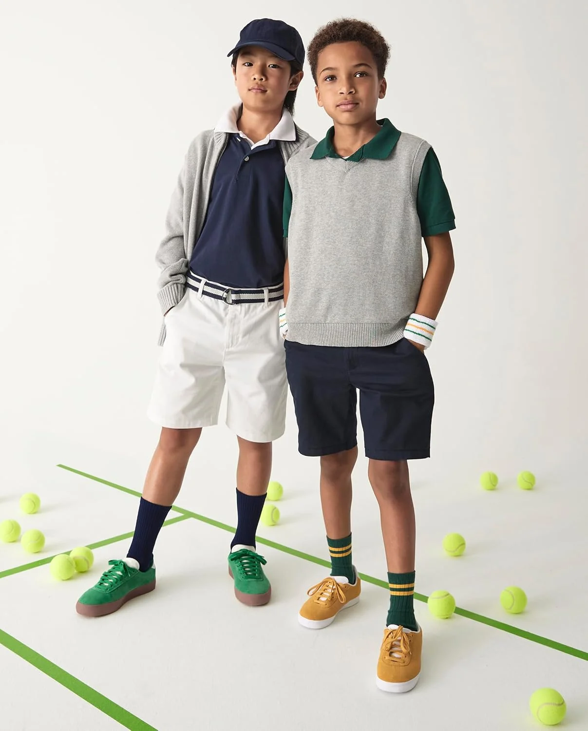 شلوارک های کتان کشی پسرانه The Children's Place - بسته 3 عددی