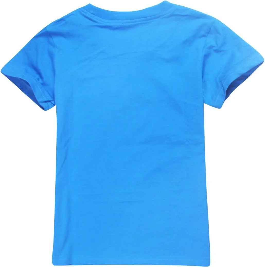 تی‌شرت بچگانه با طرح بازی‌های خانوادگی و تیمی، تاپ نخی و خنک مناسب دختران و پسران، لباس خواب