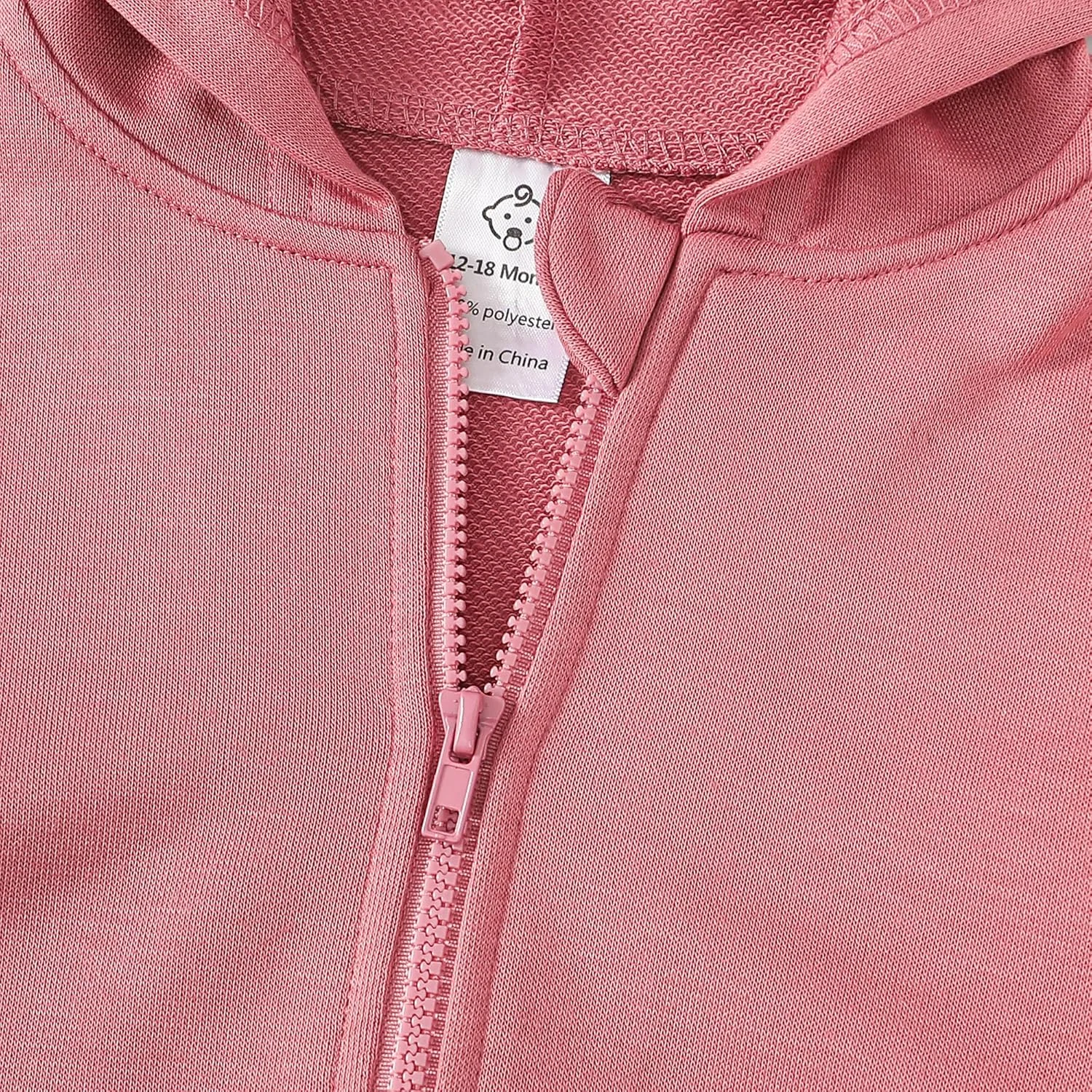 ست لباس ورزشی دو تکه شامل هودی زیپ‌دار و شلوار گرمکن مناسب پاییز برای نوزادان و کودکان