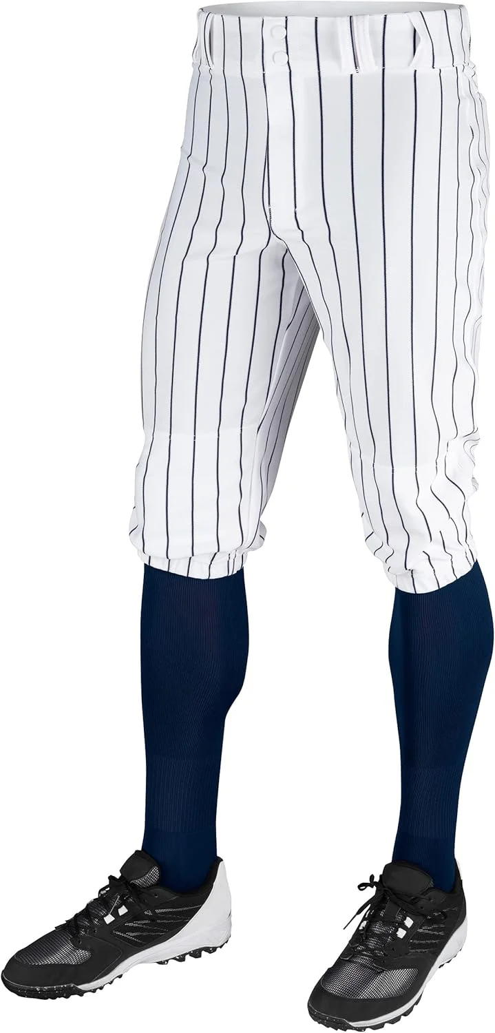 شلوارک بیسبال مردانه Champro مدل Triple Crown Classic Pinstripe، شلوارک بیسبال پلی استر Triple Crown Pinstripe (تک عددی)