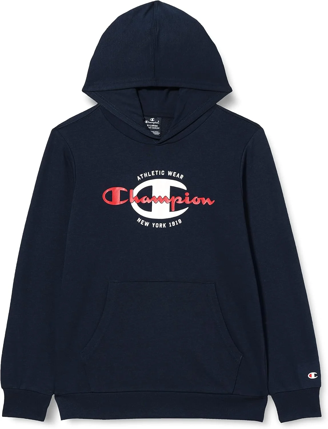 هودی کلاه دار Champion Powerblend طرح گرافیکی Legacy مناسب کودکان و نوجوانان