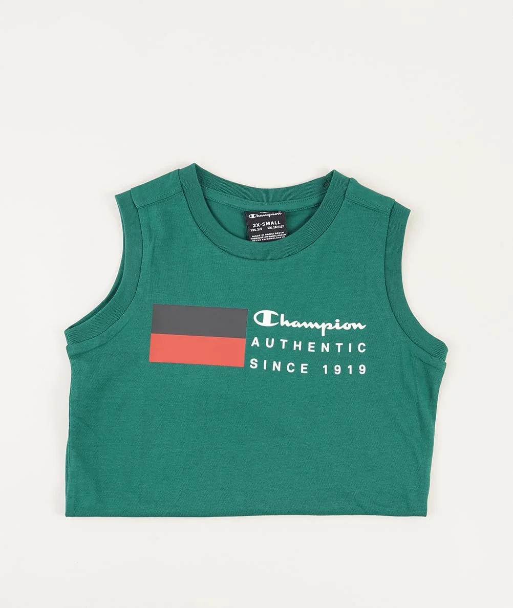 تی شرت یقه گرد پسرانه Champion Boys Legacy Graphic Shop B - اصیل