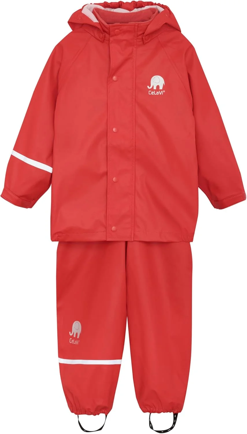 ست لباس بارانی پایه Celavi مدل یونی‌سکس - ژاکت بارانی PU یکدست