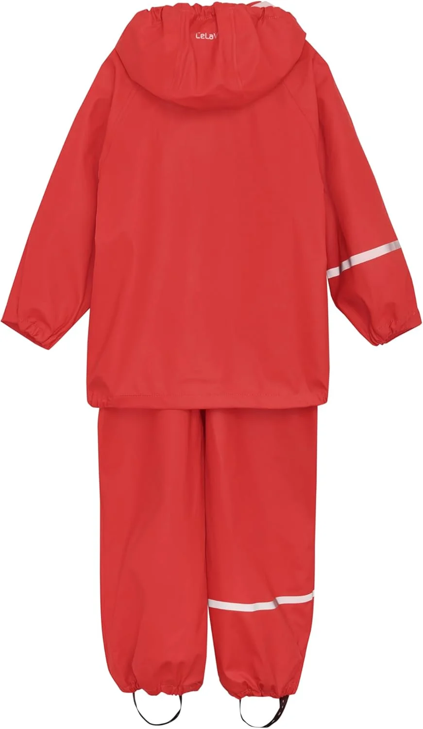 ست لباس بارانی پایه Celavi مدل یونی‌سکس - ژاکت بارانی PU یکدست