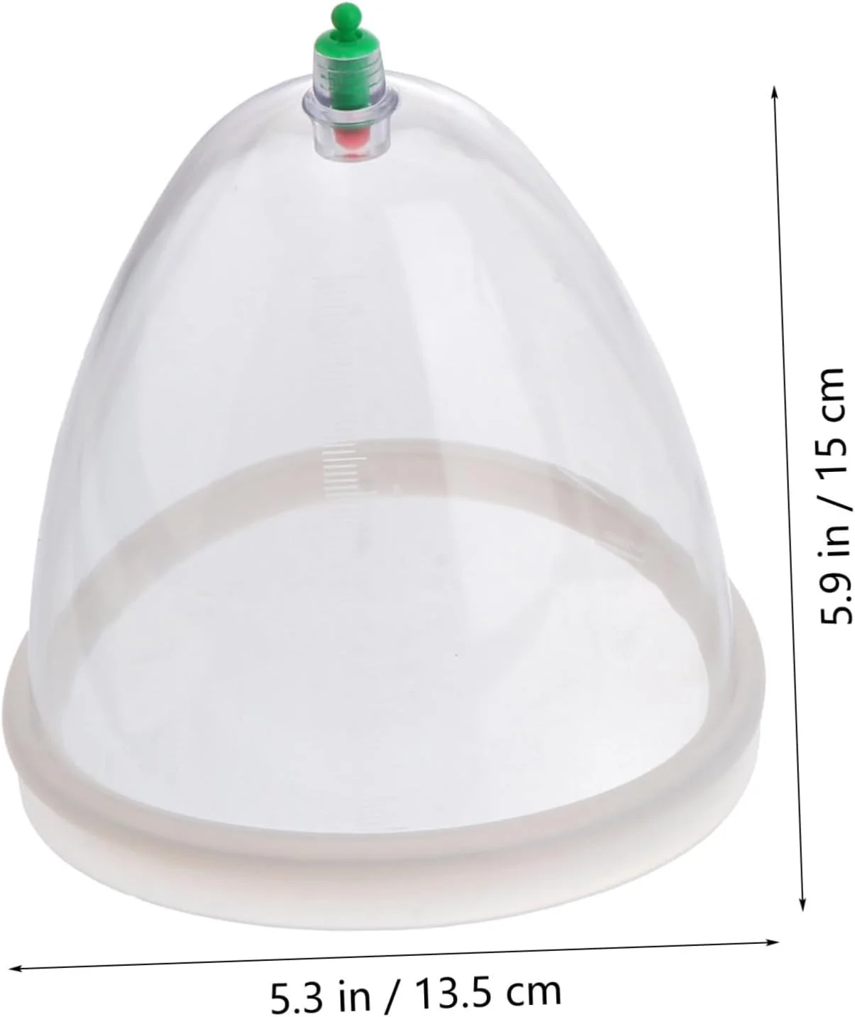 مجموعه دستگاه حجامت Healeved با فنجان های مکش خلاء بزرگ برای ماساژ بدن و تسکین موثر حجامت برای کمر، گردن و شکم